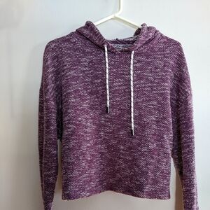 𝅺MARC New York Performance Cropped Hoodie Purple